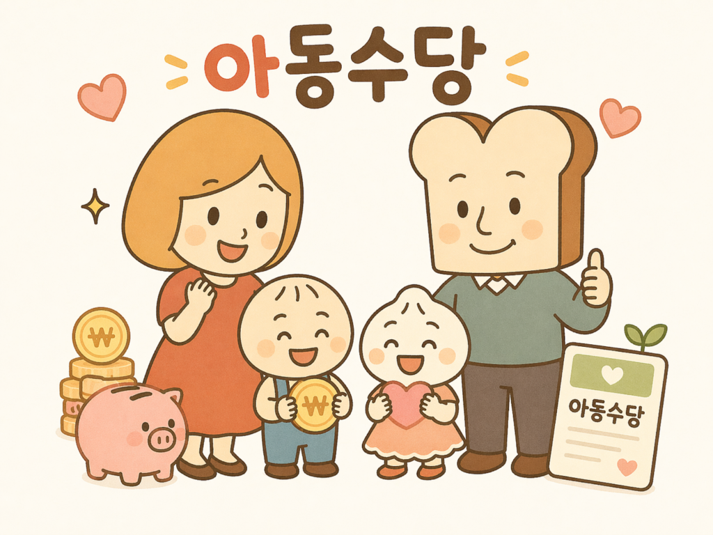 아동수당_AI그림